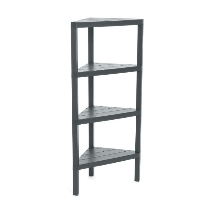 Corner Rack Lombok 4 Levels Grey