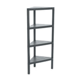 Corner Rack Lombok 4 Levels Grey