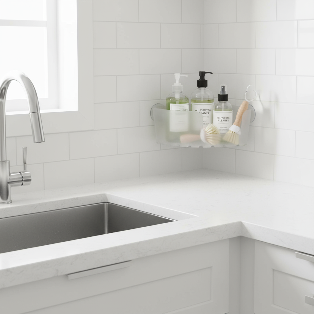 Corner Storage Basket Standard Glace