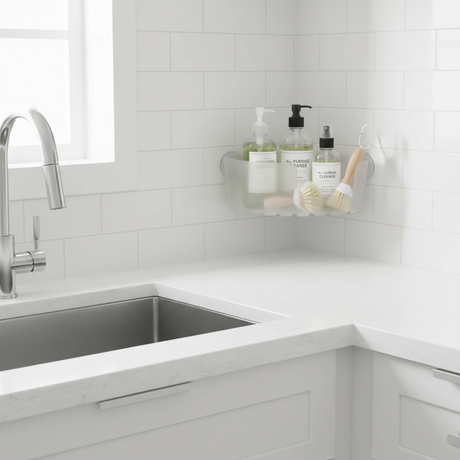 Corner Storage Basket Standard Glace