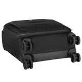 Crosslight Medium Softside Luggage Black