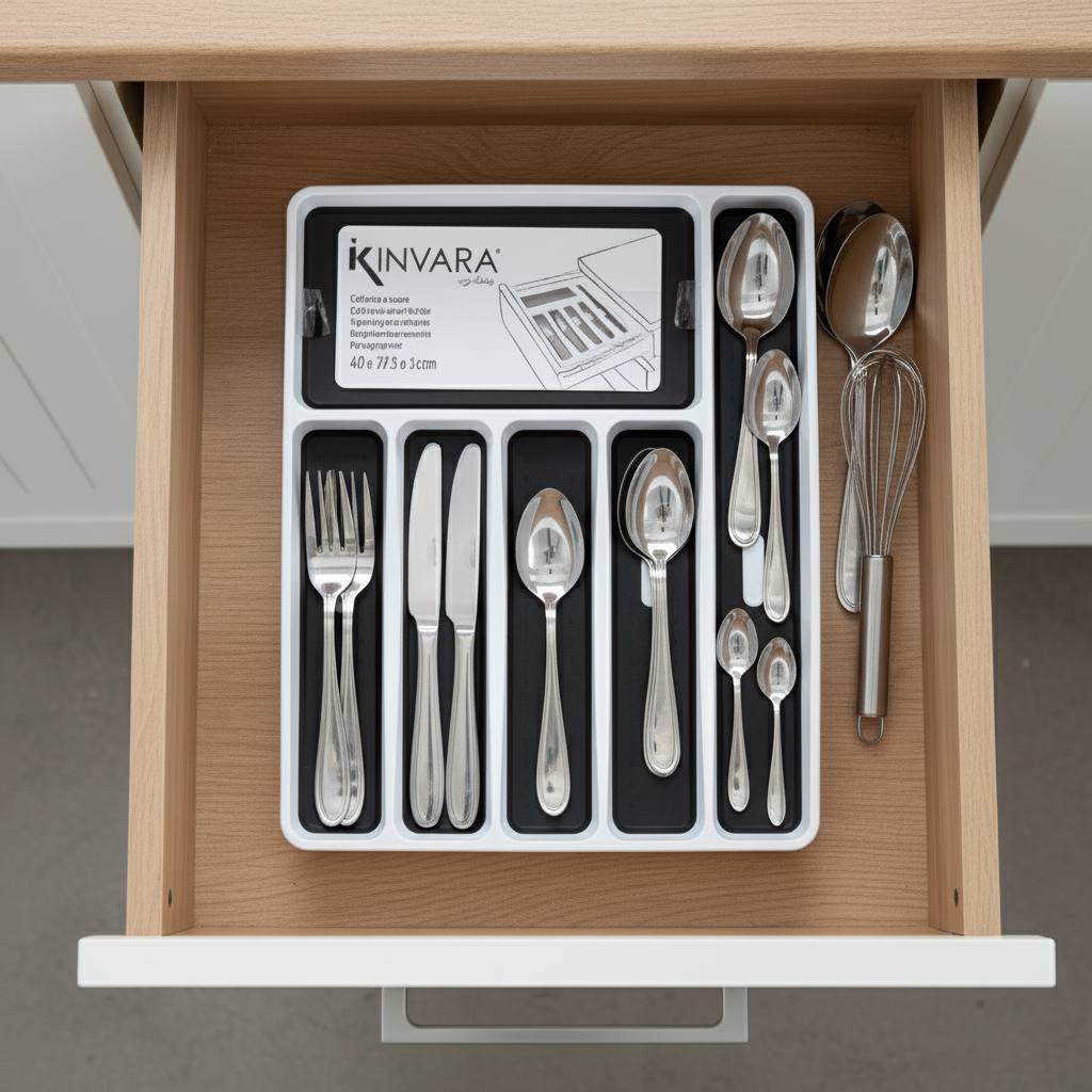 Cutlery Holder 6 Depart White