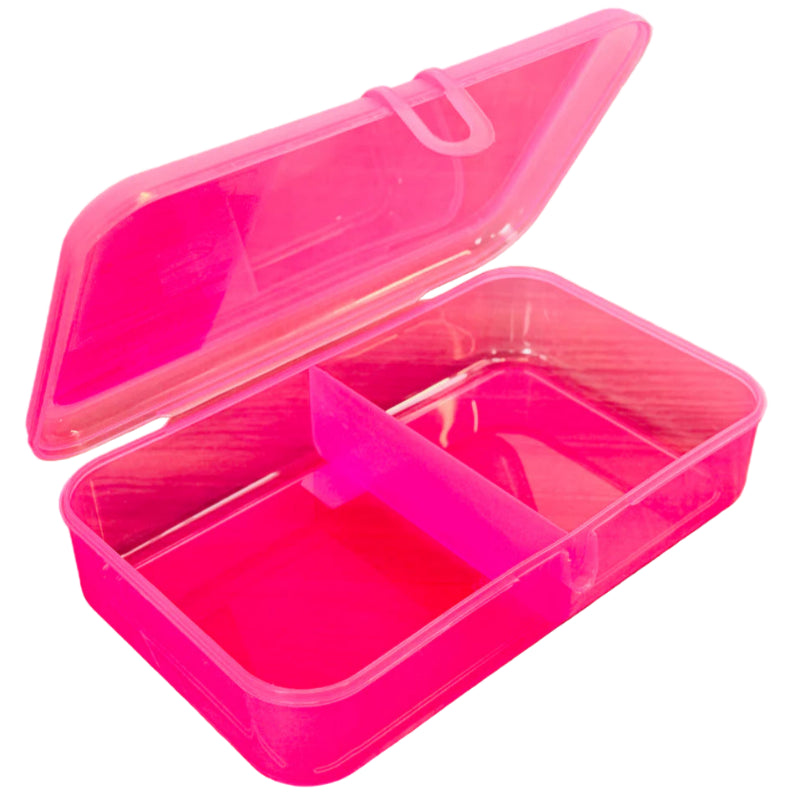 HUR Plastic Duo Lunch Box Pink