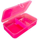 HUR Plastic Duo Lunch Box Pink
