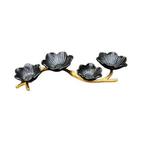 Damascus Branch Four Nos Black & Gold