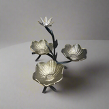 Damascus Dry Fruit Serving Stand Antique Gold & Black