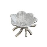 Damascus Flower Dish Silver