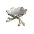 Damascus Flower Dish Silver Large