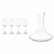 Decanter 1800ml With Drink Glass Set 420ml