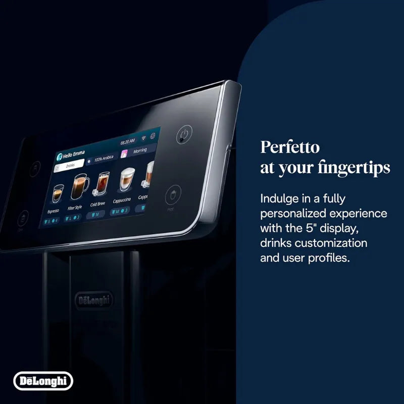 Delonghi Primadonna Aromatic Fully Automatic Coffee Machine ECAM630.75