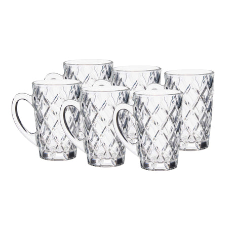Diamon Serving Drink Glass 170ml (Set of 6)