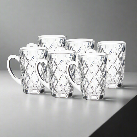 Diamon Serving Drink Glass 170ml (Set of 6)