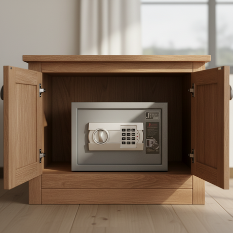 Digital Electronic Solid Steel Safe Medium