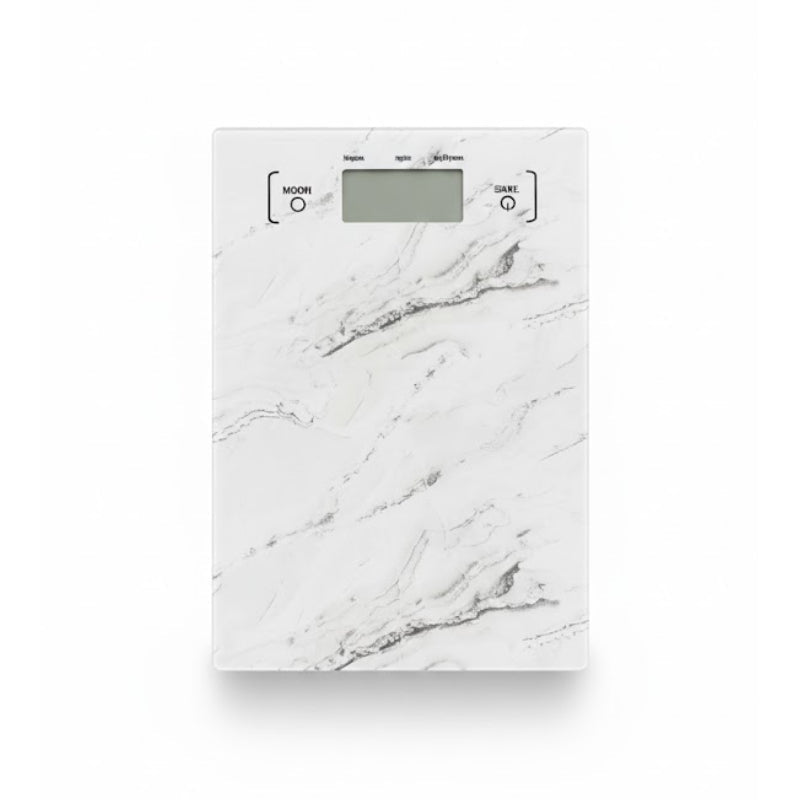 Digital Scale 5kg Marble White