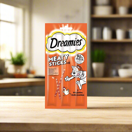 Dreamies Meaty Treats Chicken 30gm