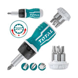 TOTAL 8 IN 1 Stubby screwdriver set