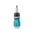 TOTAL 8 IN 1 Stubby screwdriver set