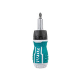 TOTAL 8 IN 1 Stubby screwdriver set