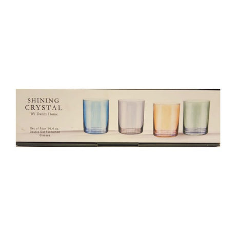 Drinking Glass Set (Set of 4) 14.4oz