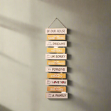Hanging Wall Wooden Frame