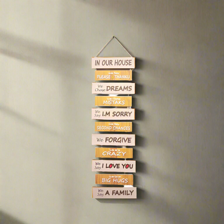 Hanging Wall Wooden Frame