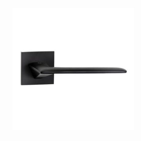 Lever Handle on Rose With Escutheons