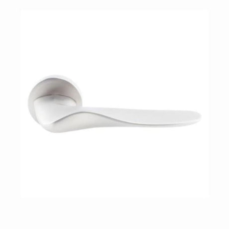 Lever Handle on Rose With Escutheons