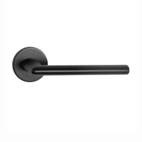 Lever Handle on Rose With Escutheons