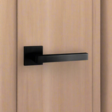 EuroArt Lever Handle on Rose With Escutheons
