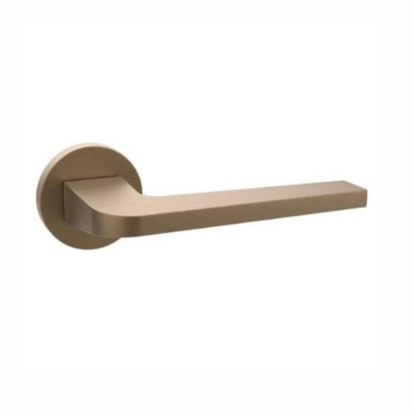 Lever Handle on Rose With Escutheons