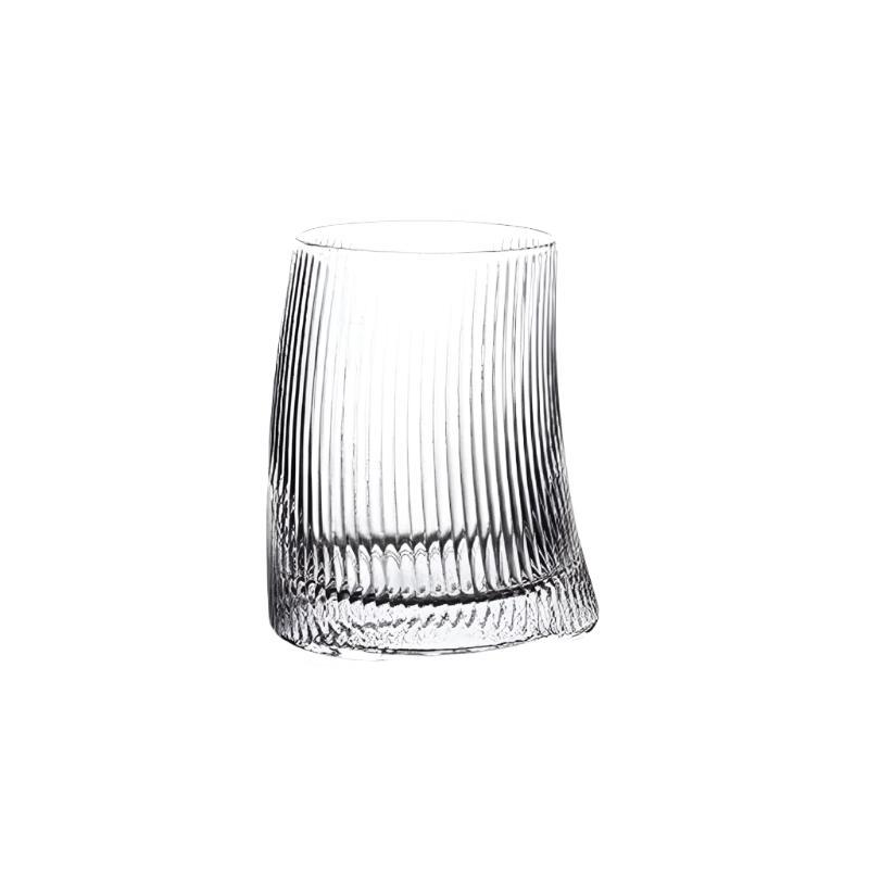 Premium Crystal Cocktail Curve Glass Set of 6pcs