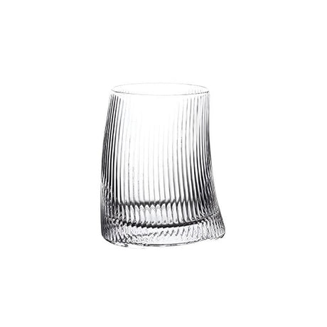 Premium Crystal Cocktail Curve Glass Set of 6pcs