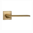 EuroArt Lever Handle on Rose With Escutheons