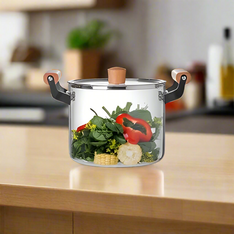 Glass Casserole Bowl 5.5Ltr