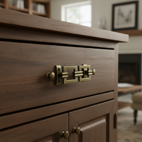 Furniture Handle Antique Firenze 64mm