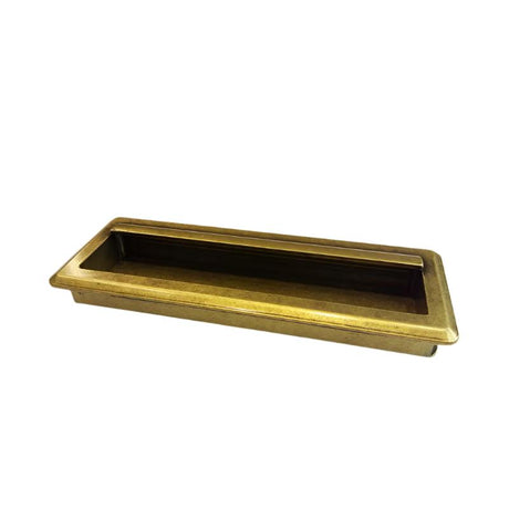 Furniture Handle Antique Brass 128mm