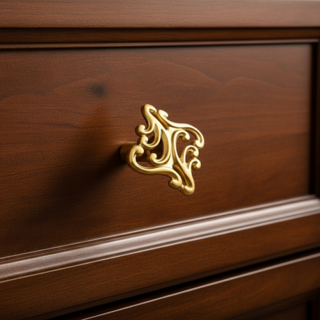 Drawer Knob Satin Gold 32mm