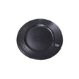 Dinner Dessert Plate 8.5" Black