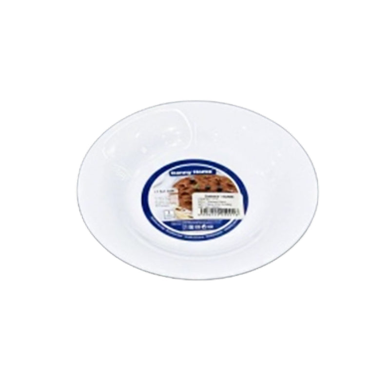 Dinner Dessert Serving Plate Opal 7" White