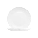 Dinner Serving Plate 10" White