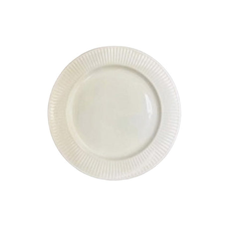 Dinner Serving Plate Deep 8.25" White