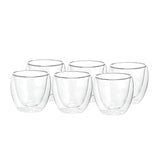 Double Wall Coffee Cup 100ml (Set of 6)