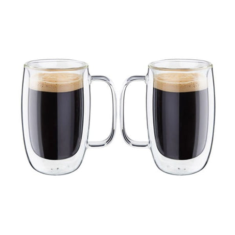Double Wall Coffee Serving Mug 200ml (Set of 2pcs)