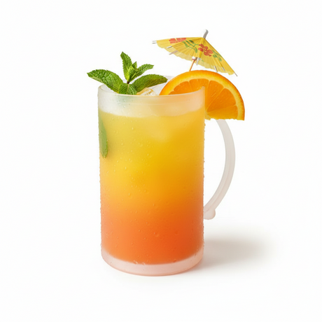 Double Wall Frosty Freezer Cold Mug 16 Oz