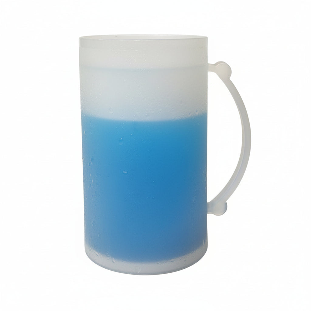 Double Wall Frosty Freezer Cold Mug 16 Oz