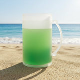 Double Wall Frosty Freezer Cold Mug 16 Oz