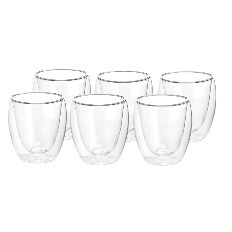 Double Wall Water Glass 325ml (Set of 6)