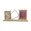 Double Wood Photo Holder Home