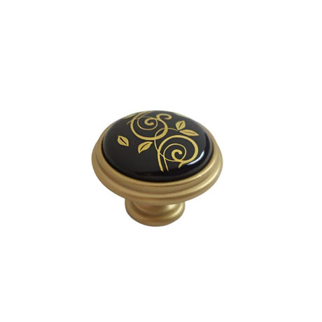 Drawer Knob Antique Brass