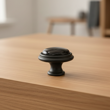 Drawer Knob Matt Black